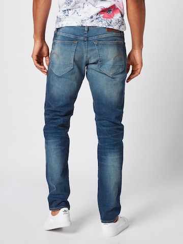 Slimfit Jeans de la G-Star RAW pe albastru