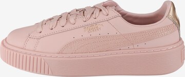 PUMA Sneakers laag 'Basket Platform Eu' in Roze