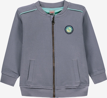 KANZ Sweatjacke in Grau: predná strana