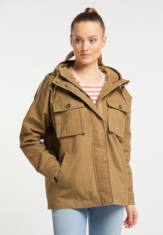 DreiMaster Vintage Between-season jacket in Brown: front