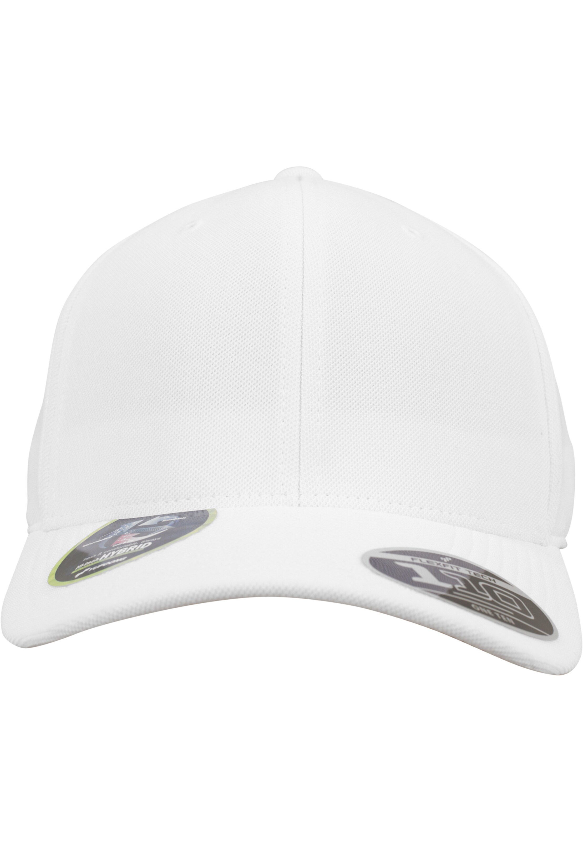 Casquette Flexfit en blanc : devant