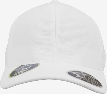 Casquette Flexfit en blanc : devant