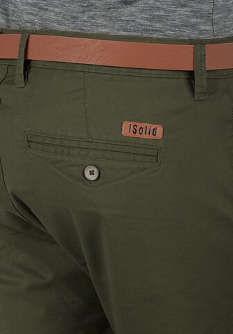 regular Pantaloni chino 'Montijo' di !Solid in verde