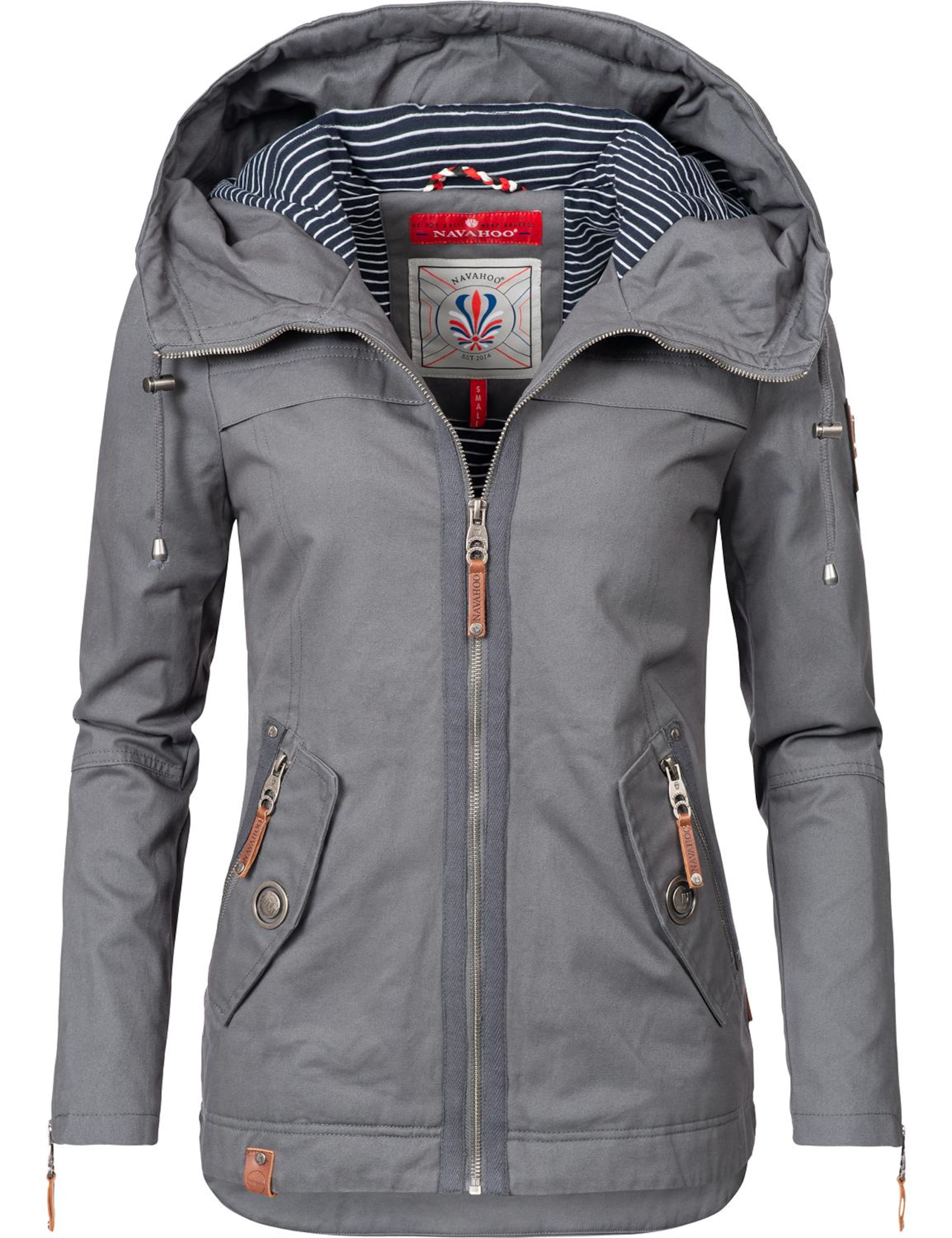 Giacca di mezza stagione 'Wekoo' di NAVAHOO in grigio: frontale