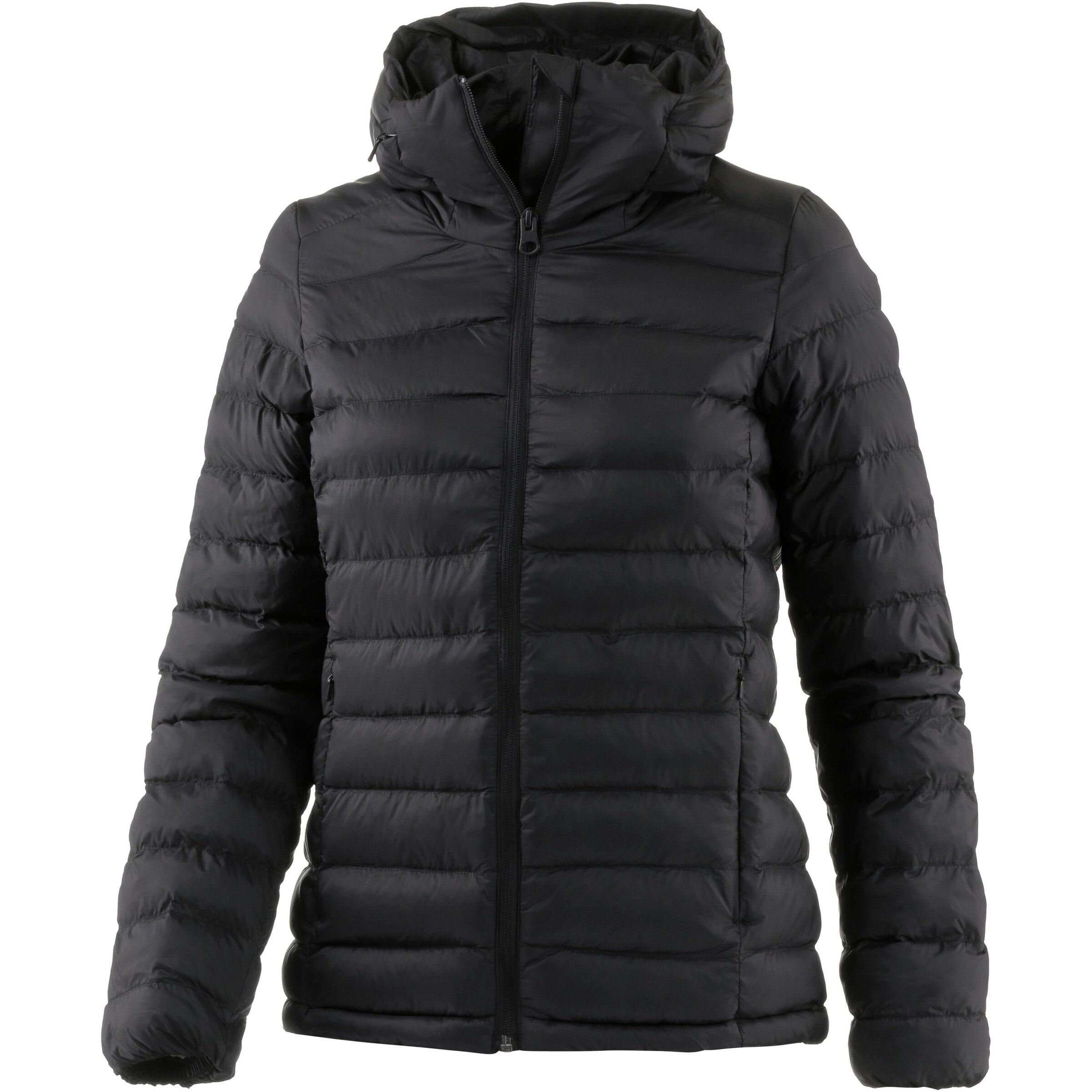 Scheck - Steppjacke Damen in schwarz