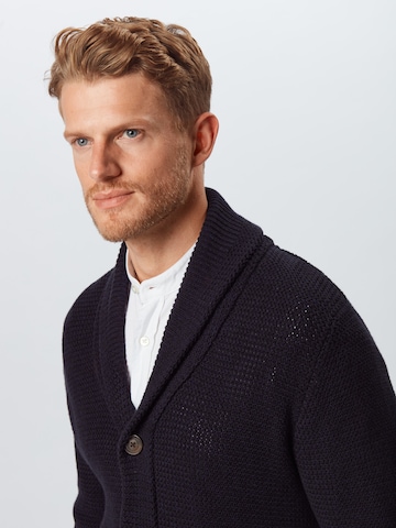 SELECTED HOMME Strickjacke 'RICHARD' in Blau