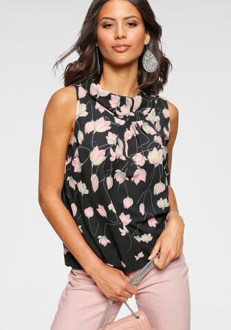 LAURA SCOTT Bluse in Schwarz: Vorderseite