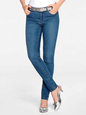 heine Skinny Jeans in Blue: front