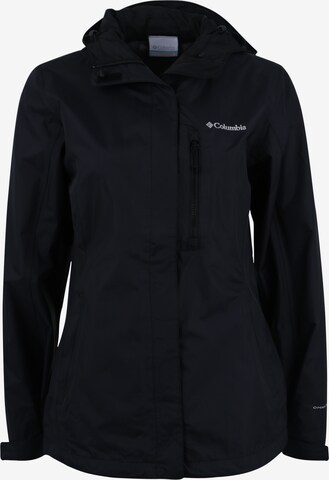 COLUMBIA Outdoor Jacket 'Pouring Adventure' in Black: front