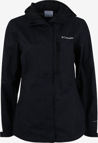 COLUMBIA Jacke 'Pouring Adventure' in Schwarz: predná strana