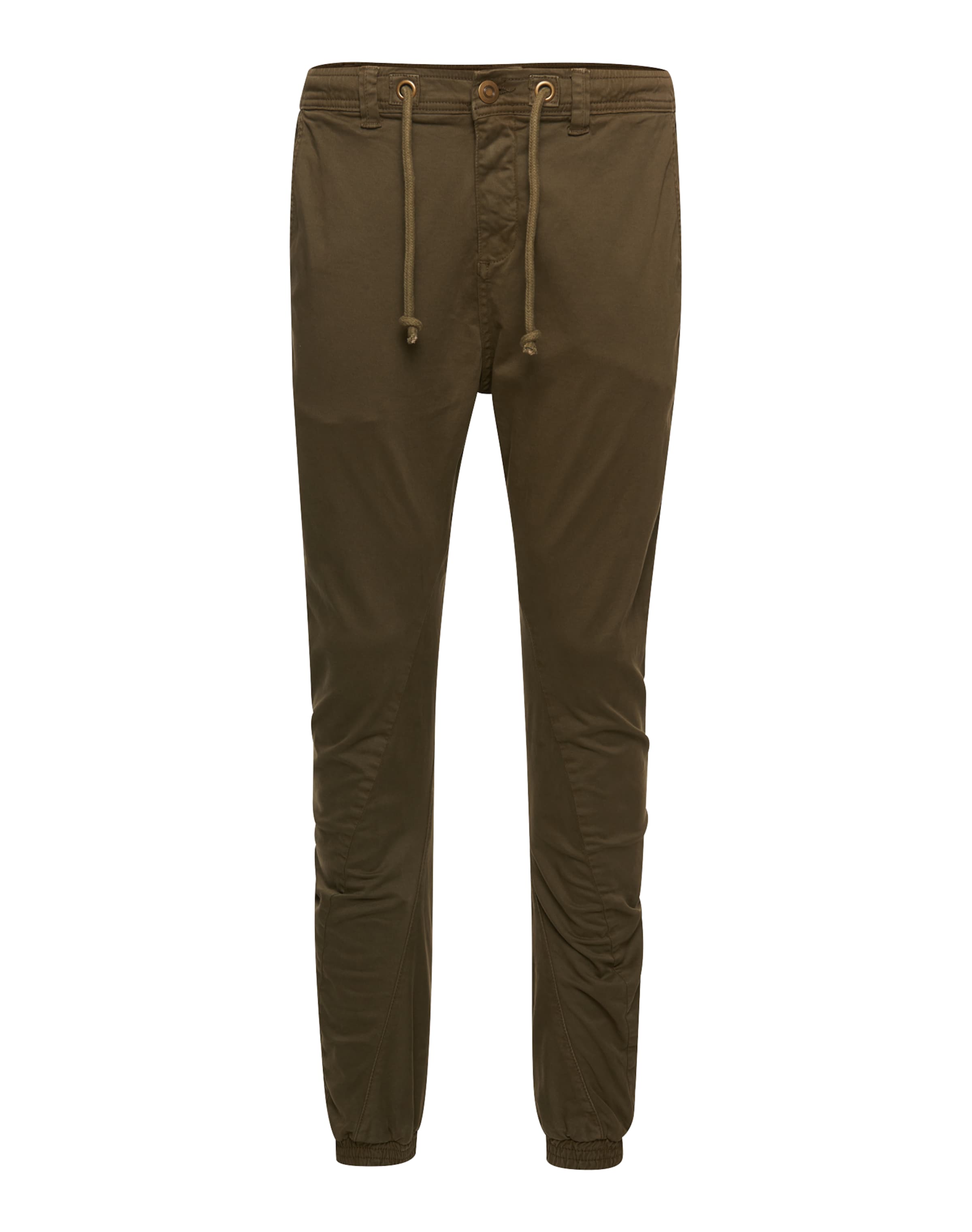 Pantaloni de la Urban Classics pe verde: față