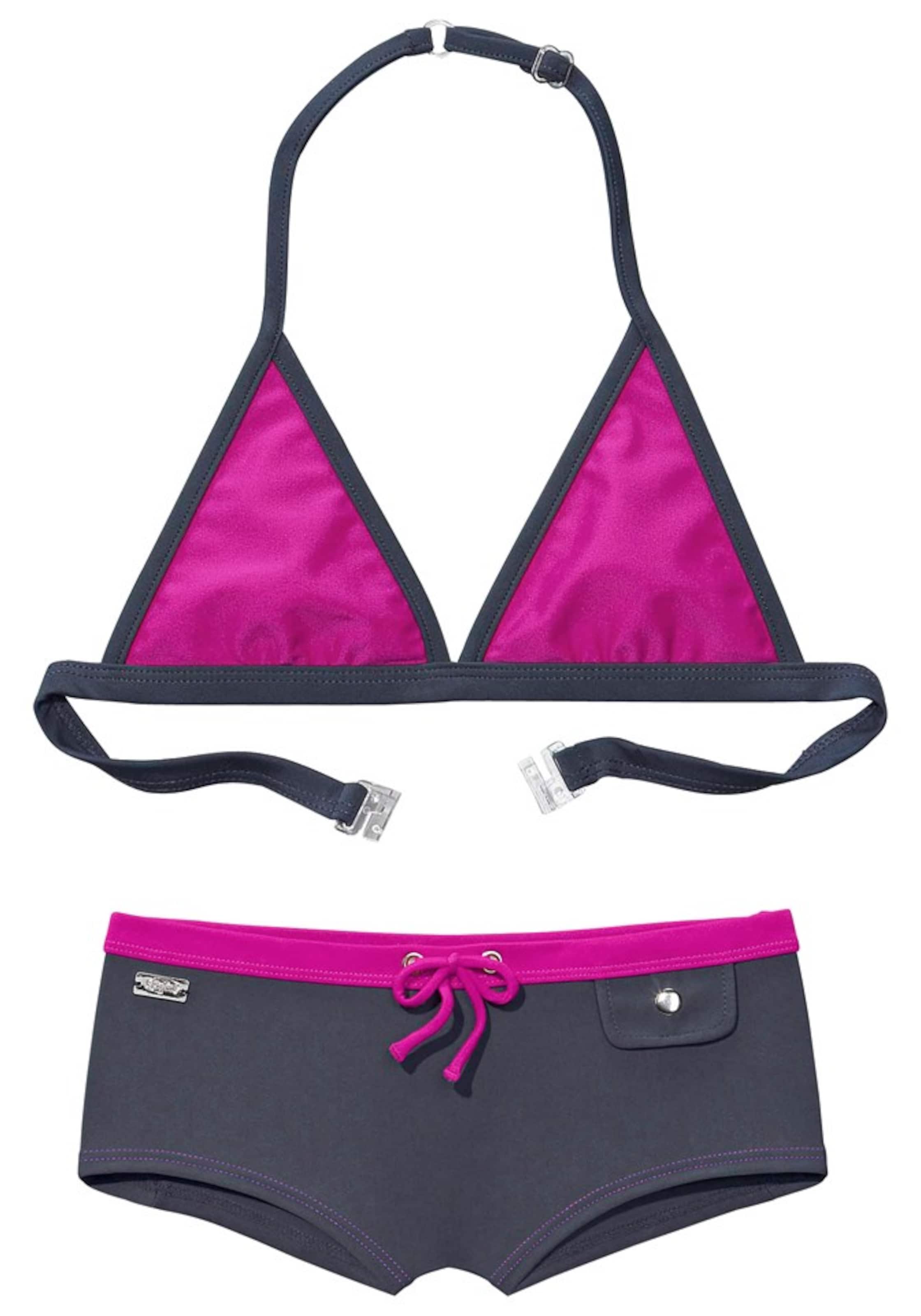 BUFFALO Triangel Bikini i pink: forside