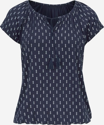 VIVANCE Shirt in Blauw: voorkant