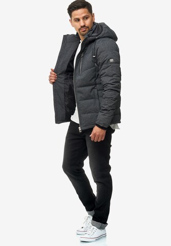 Veste d’hiver 'Circus ' INDICODE JEANS en gris