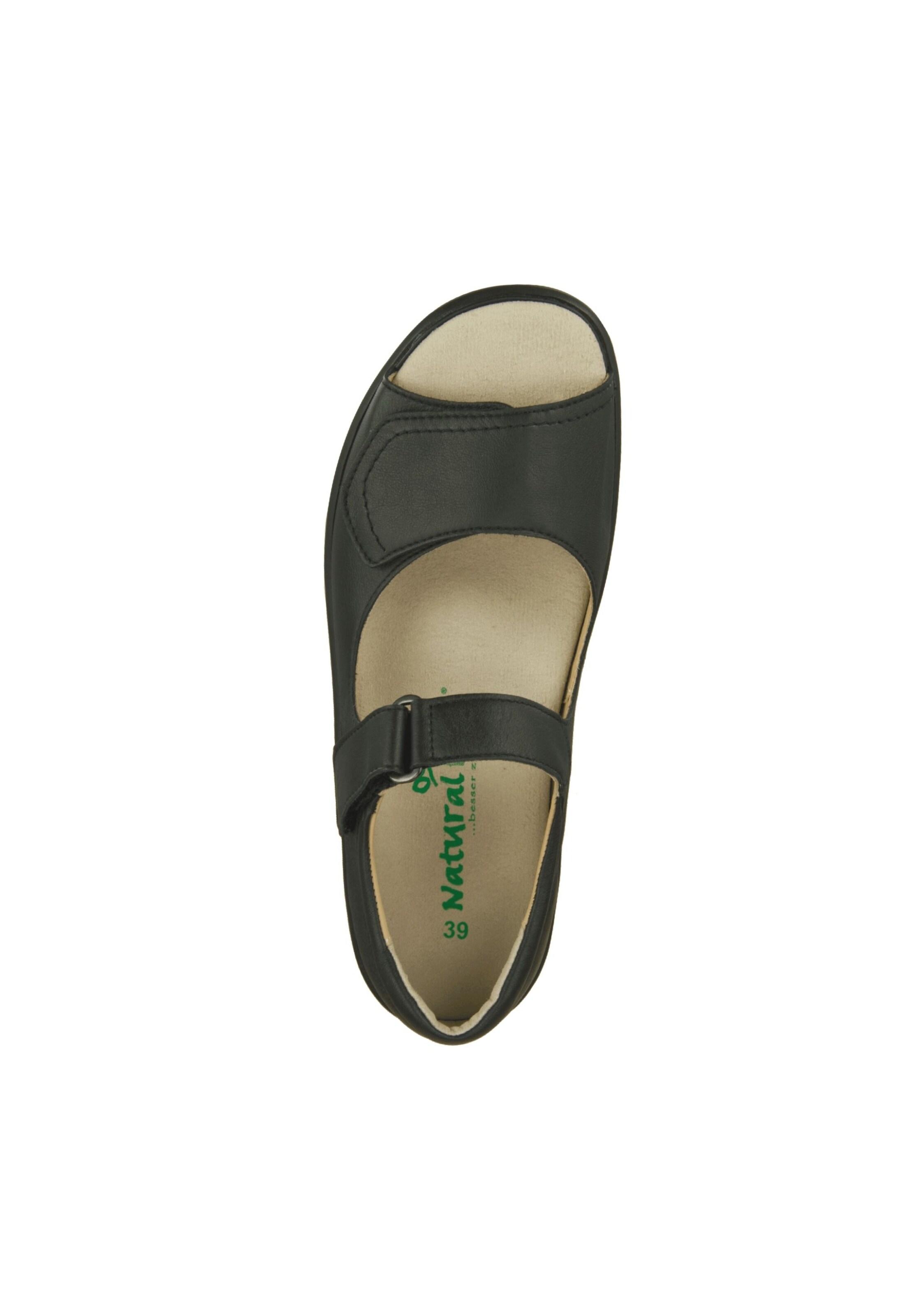 Natural Feet Sandal 'Tunis' in Black