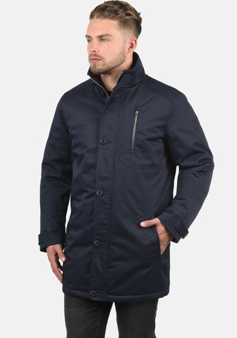 !Solid Langjacke 'Wallo' in Blau: predná strana