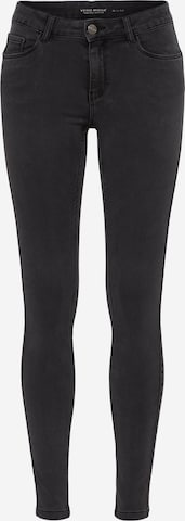 VERO MODA Skinny Jeans 'Seven' in Grijs: voorkant