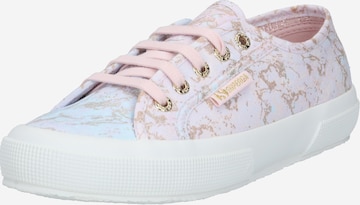 SUPERGA Sneakers laag '2750 Marbleprint Cotw' in Roze: voorkant