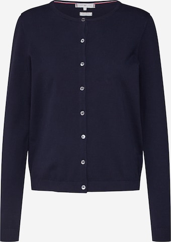 Cardigan TOMMY HILFIGER en bleu : devant