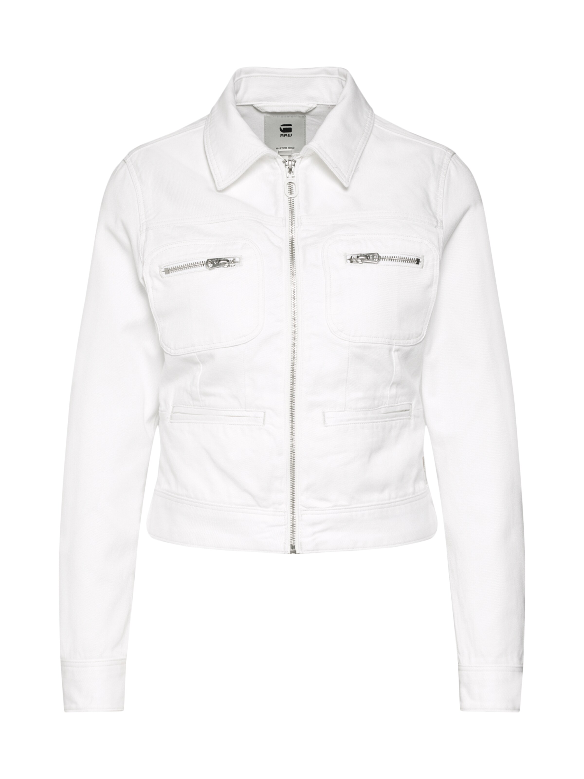 G-STAR RAW - Tussenjas 'D-Staq Zip' in de kleur Wit