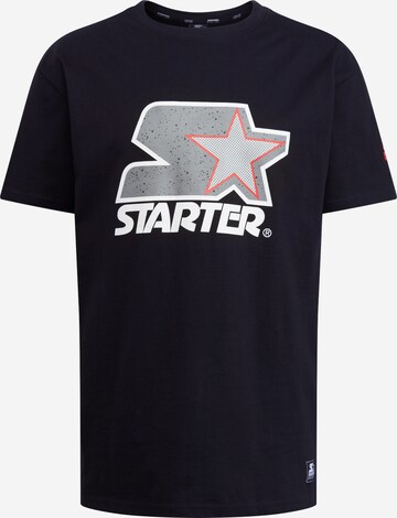 Starter Black Label Regular fit T-shirt i svart: framsida