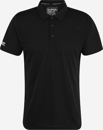 Superdry Regular fit Majica | črna barva: sprednja stran