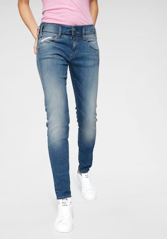 Herrlicher Slimfit Jeans 'Pearl Slim' in Blau: predná strana