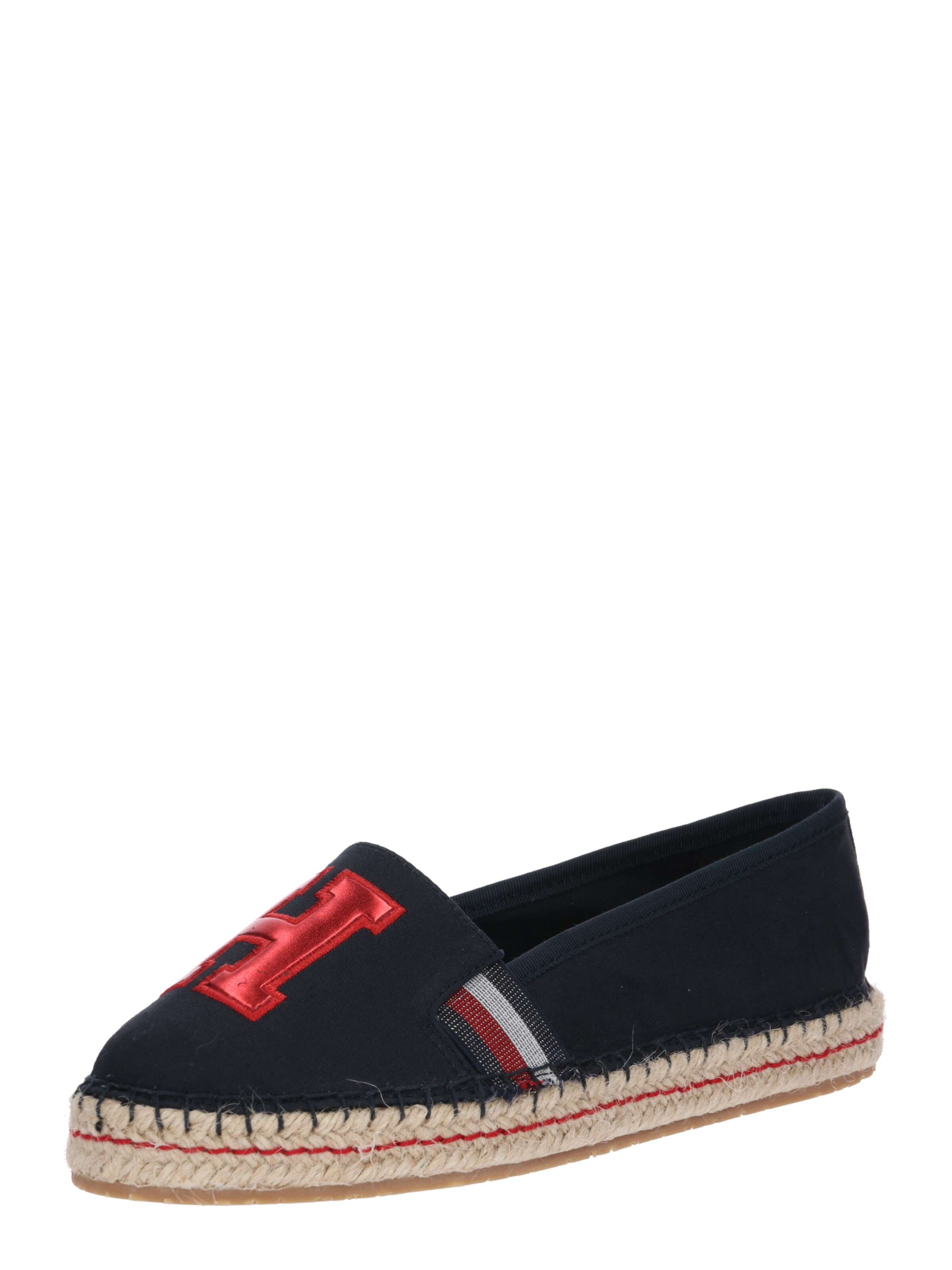TOMMY HILFIGER - Slipper 'TH PATCH ESPADRILLE' in dunkelblau