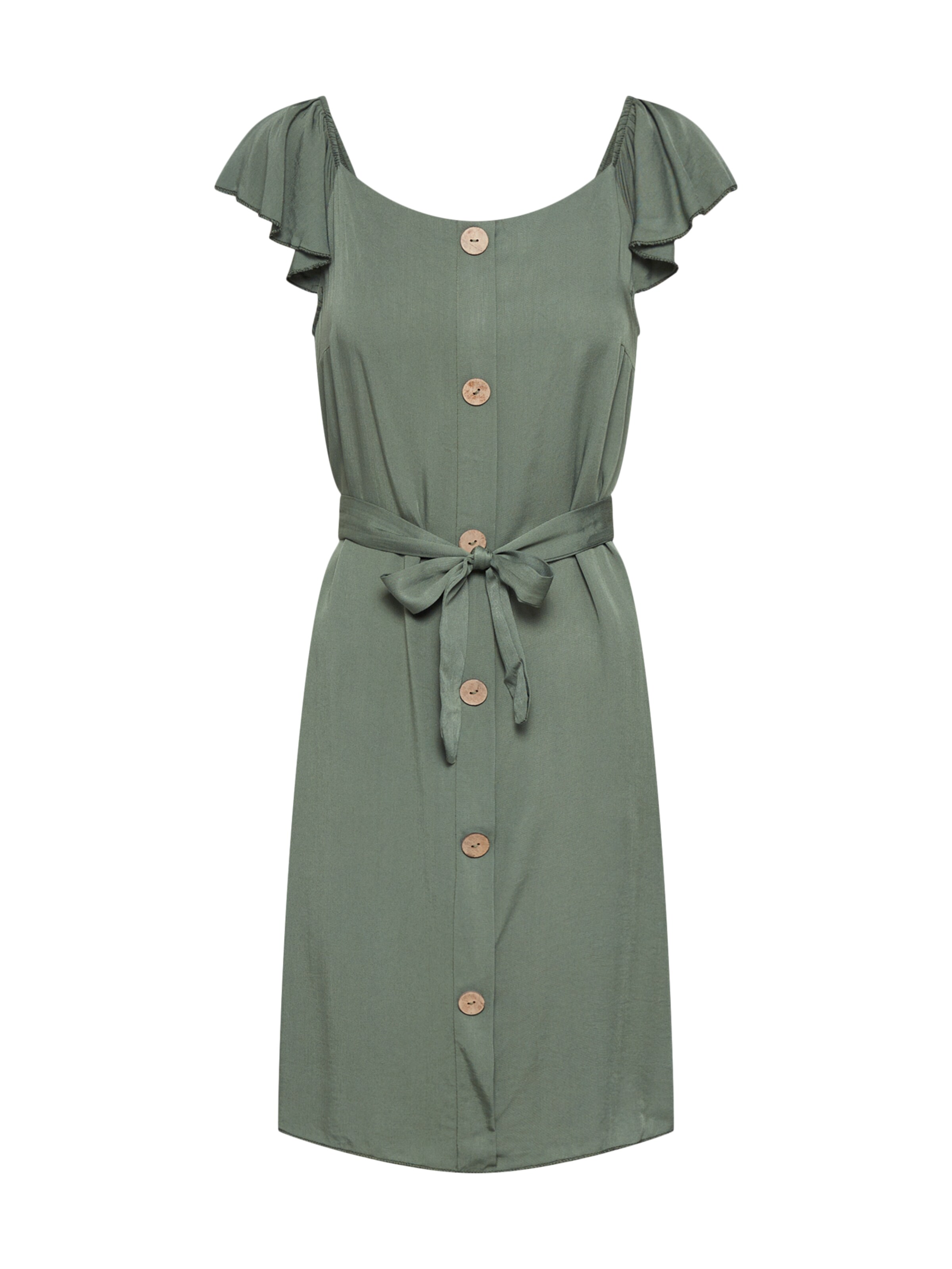 Hailys - Zomerjurk 'SH V DR Shelby' in de kleur Kaki