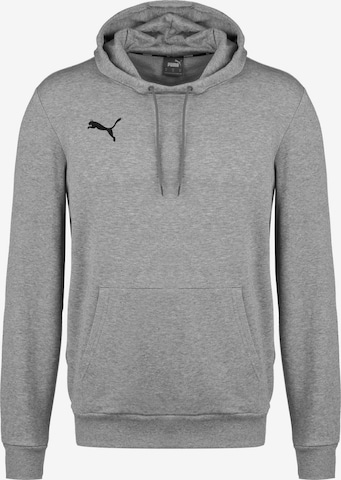 PUMA Sweatshirt 'Team Goal 23' in Grau: predná strana