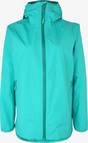 JACK WOLFSKIN Outdoor Jacket 'Sierra' in Blue: front