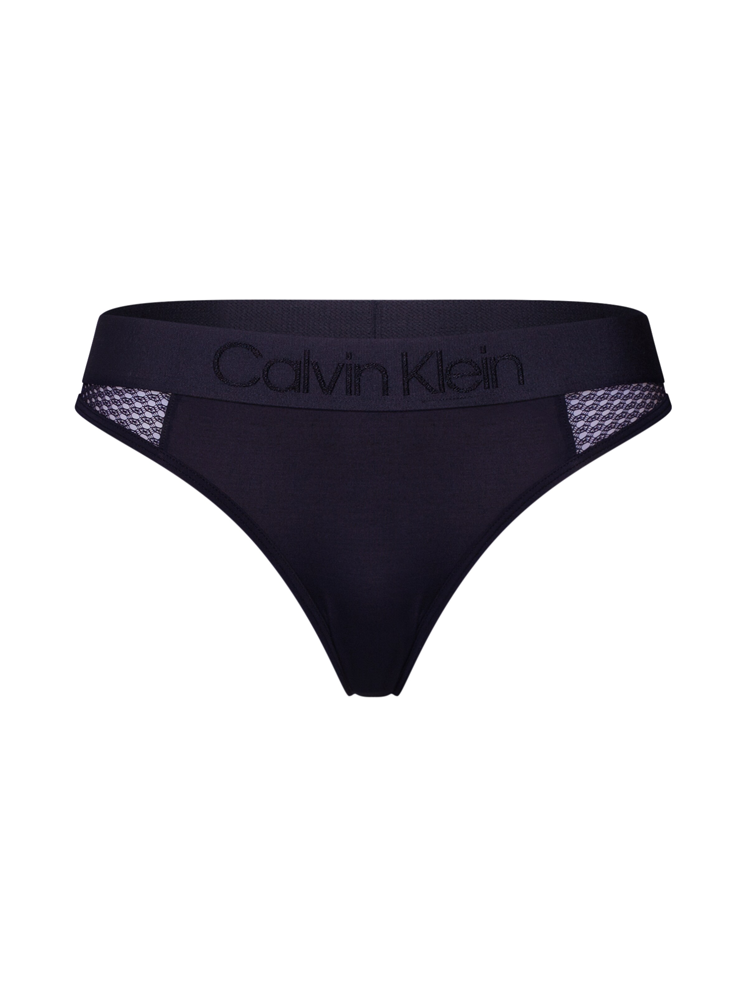 Calvin Klein Underwear - String in de kleur Zwart
