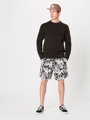 Urban Classics Sweatshirt in Schwarz