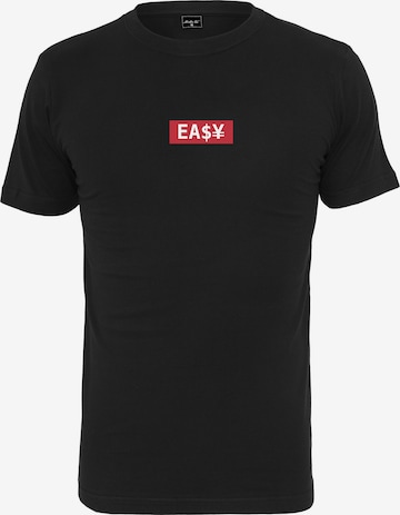 Mister Tee Shirt 'Easy Box' in Zwart: voorkant