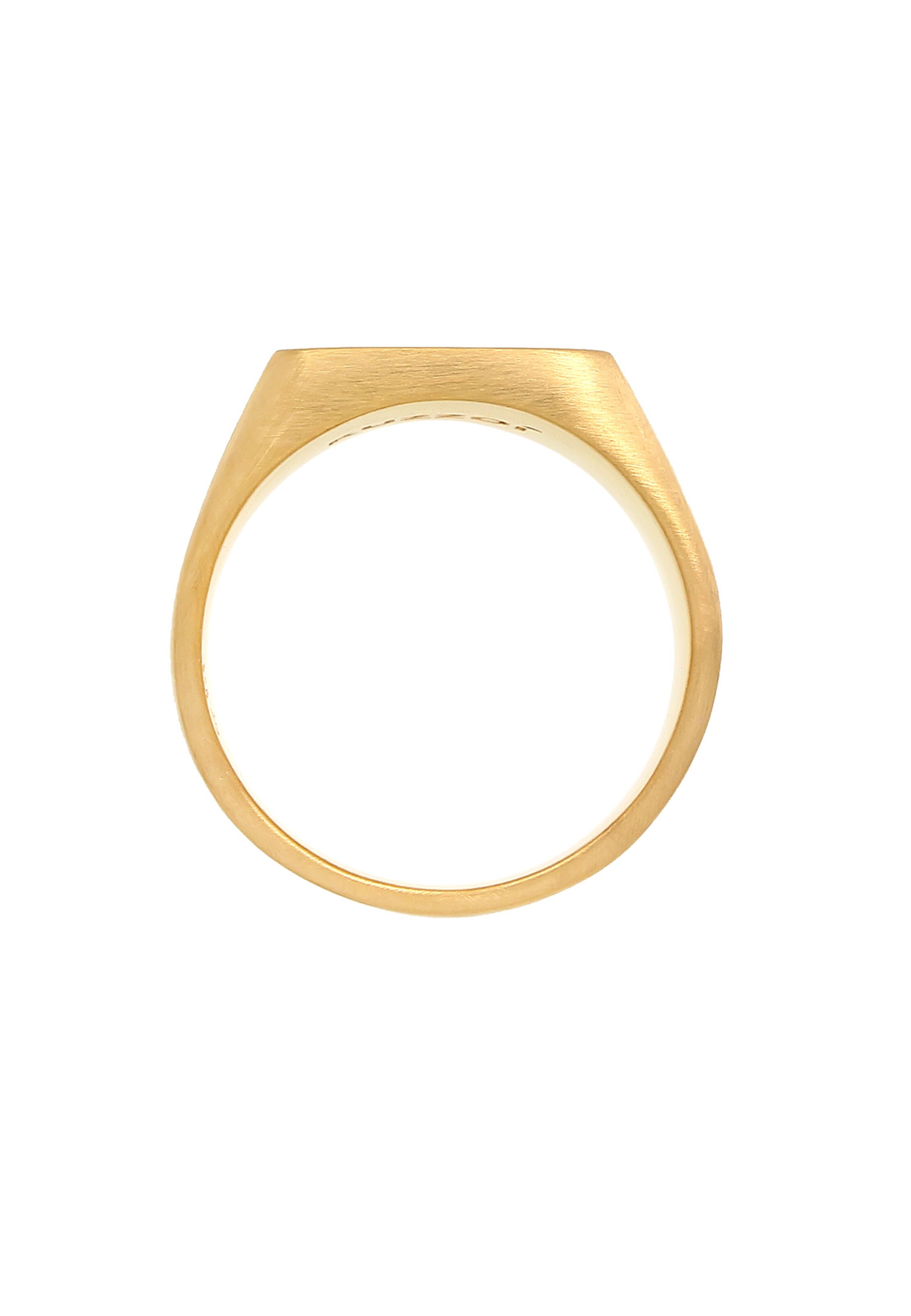 KUZZOI Ring Pfeil, Siegelring in Gold