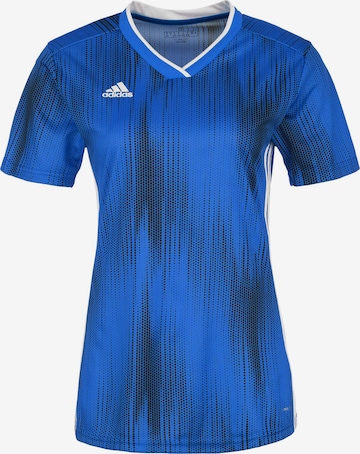 ADIDAS SPORTSWEAR Performance Shirt 'Tiro 19' in Blue: front