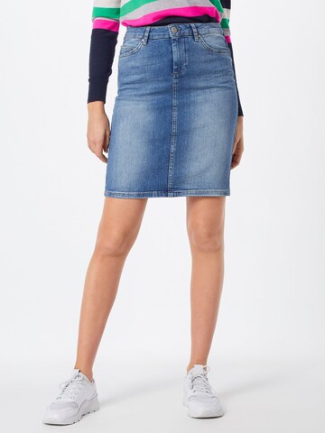 Soyaconcept Rok 'Jive 23' in Blauw: voorkant