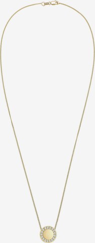 Elli DIAMONDS Ketting 'Kreis' in Goud