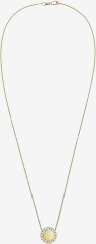 Elli DIAMONDS Necklace 'Kreis' in Gold