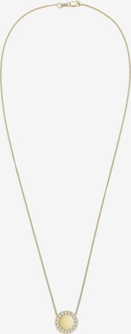 Elli DIAMONDS Ketting 'Kreis' in Goud