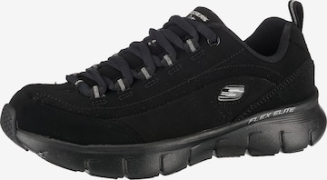 SKECHERS Sneakers laag 'Synergy 3.0 Out & About' in Zwart: voorkant