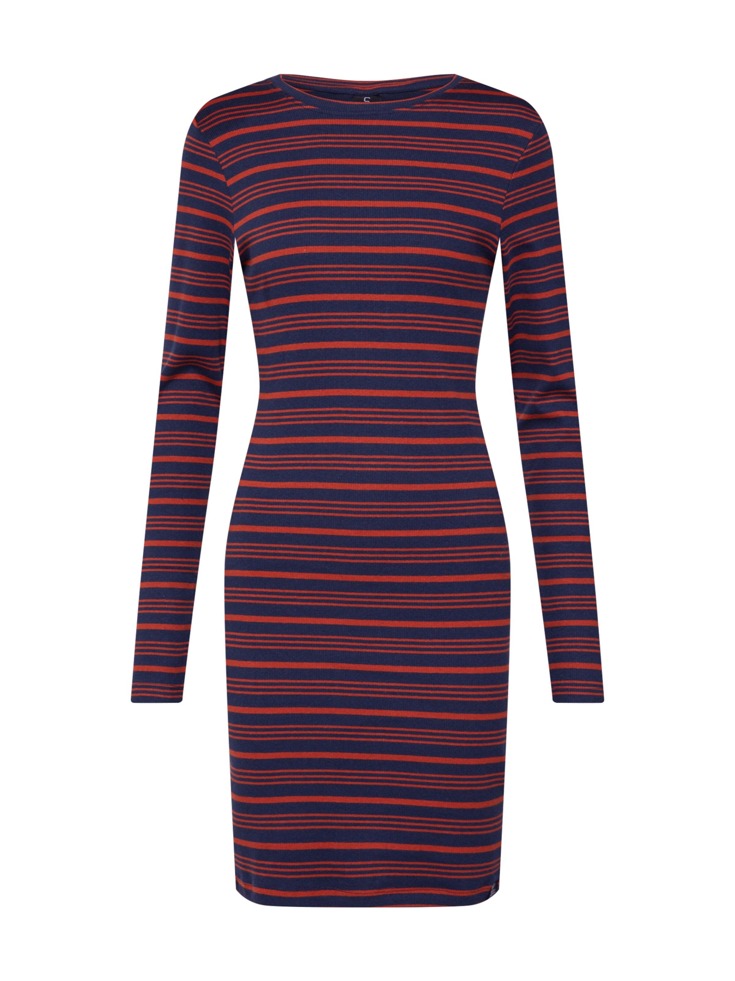 Sublevel - Jurk 'dob Kleid, streifen, rundhals' in de kleur Navy