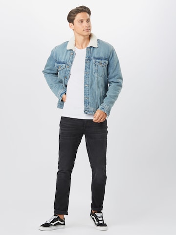 River Island Slimfit Τζιν σε μαύρο