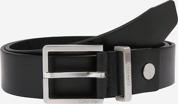 Ceinture Calvin Klein en noir : devant