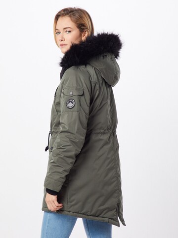 Superdry Téli parka 'Nadare' - zöld