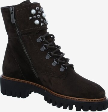 Paul Green Lace-Up Ankle Boots in Brown