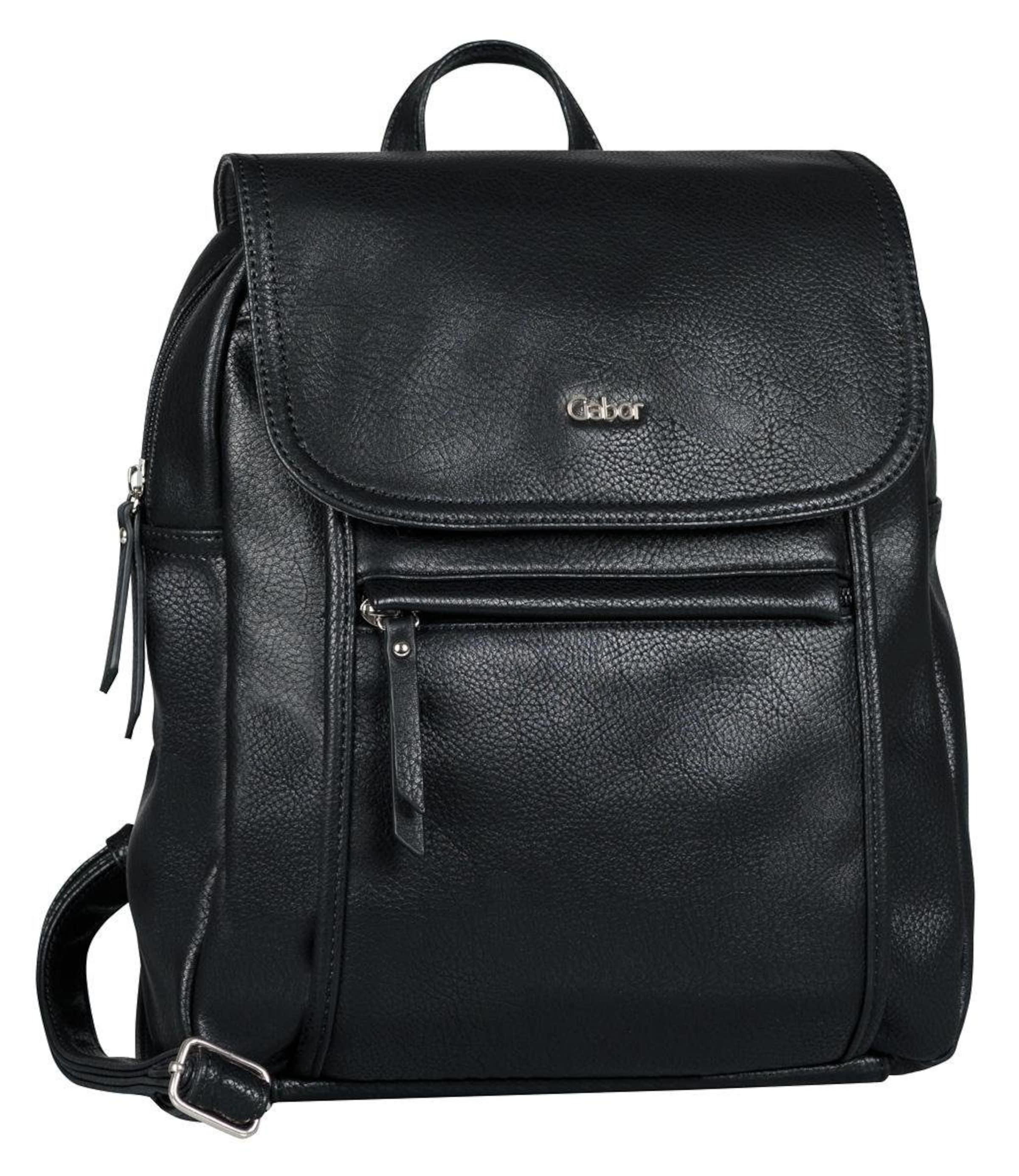 GABOR Rucksack 'Mina' in Schwarz: Vorderseite