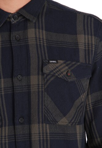 Kaporal Regular fit Button Up Shirt in Blue