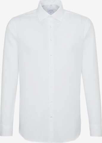 Coupe slim Chemise business SEIDENSTICKER en blanc : devant