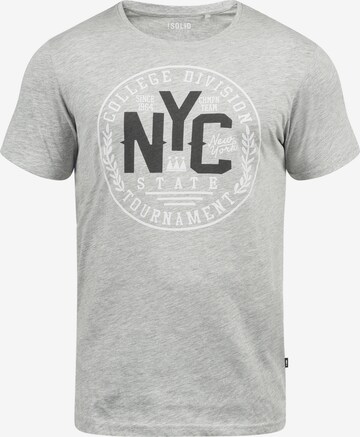 !Solid Shirt 'York' in Grey: front